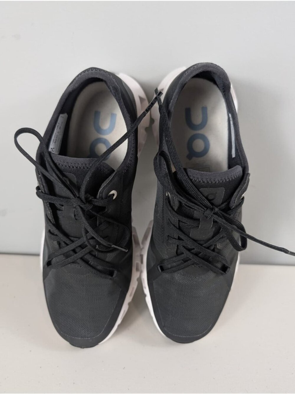 On cloud X 3 AD shoes black running sneakers women's size 9 - Picture 3 of 10